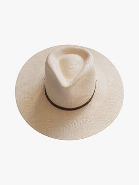 (RARE) JANESSA LEONE | WESTERN STRAW HAT